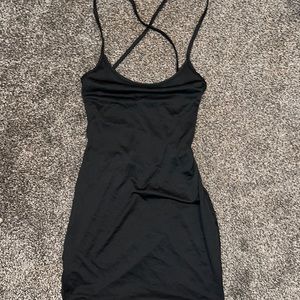 Black Tight Fit Dress